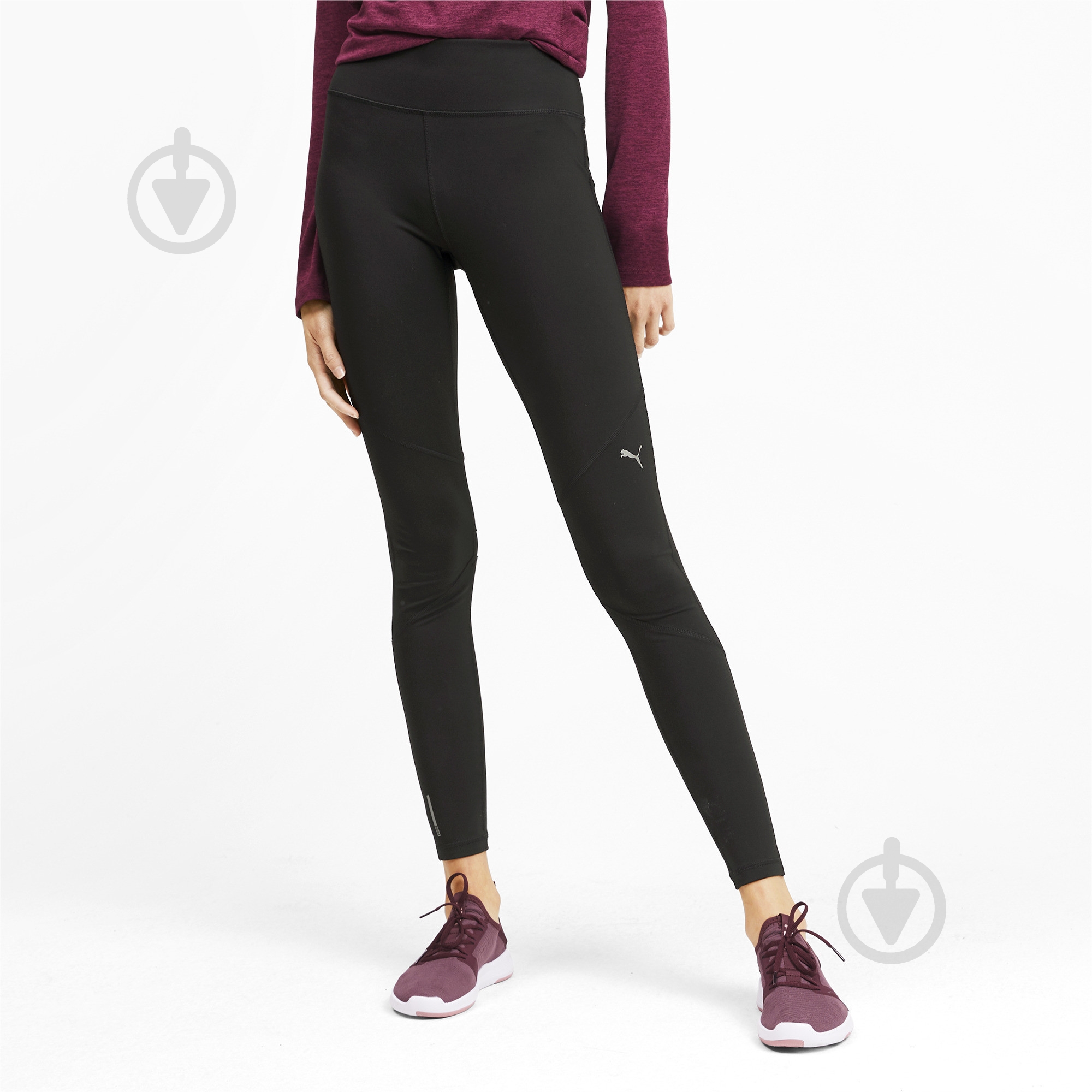 Лосины Puma Ignite Long Tight 51826902 р.L черный - фото 1