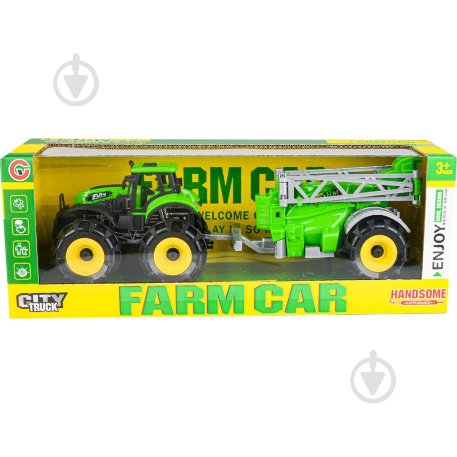 Игрушечный набор Chengyu Фермерський трактор №1 34x10x10.5 см в ассортименте FTP1322482 - фото 1 Игрушечный набор Chengyu Фермерський трактор №1 34x10x10.5 см в ассортименте FTP1322482 - фото 1