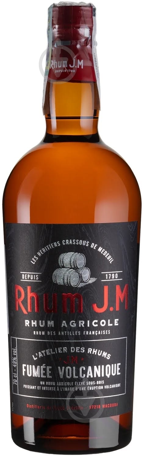 Ром Rhum J.M Atelier Fumee Volcanique - фото 1 Ром Rhum J.M Atelier Fumee Volcanique - фото 1