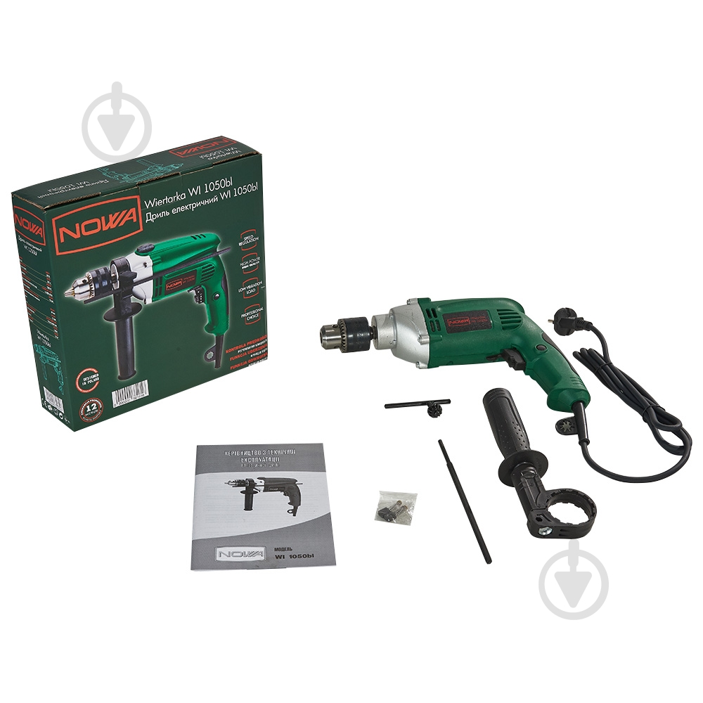 Дрель ударная Nowa WI 1050bl WI 1050bl - фото 4
