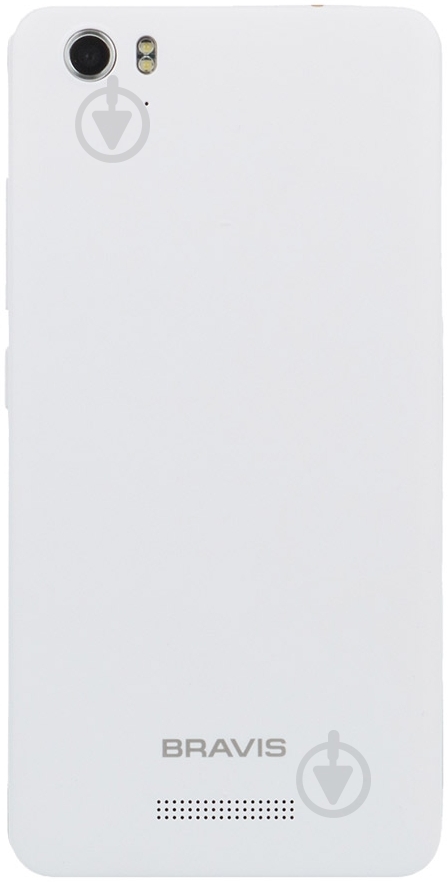Смартфон Bravis TREND 1/8GB white - фото 2