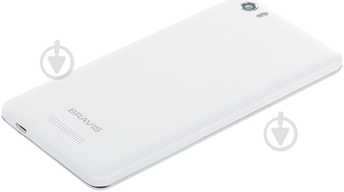 Смартфон Bravis TREND 1/8GB white - фото 4
