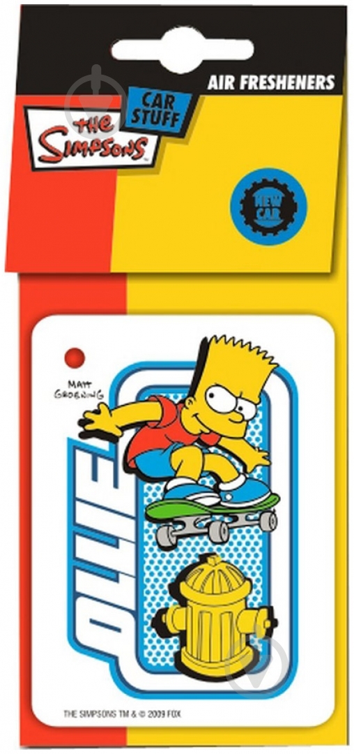 Ароматизатор підвісний  JEES SIMPSONS нова машина - фото 1