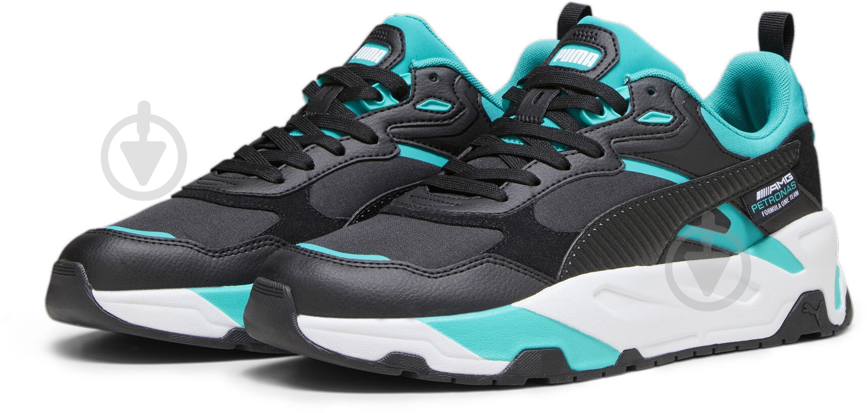 Кроссовки мужские демисезонные Puma MAPF1 TRINITY 30795202 р.45 черные - фото 3