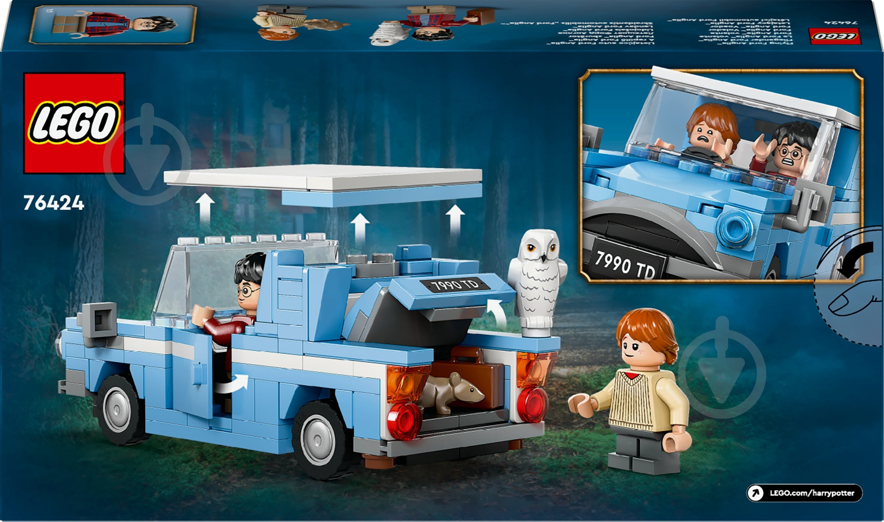 Конструктор LEGO Harry Potter Летючий Форд «Англія» 76424 - фото 2