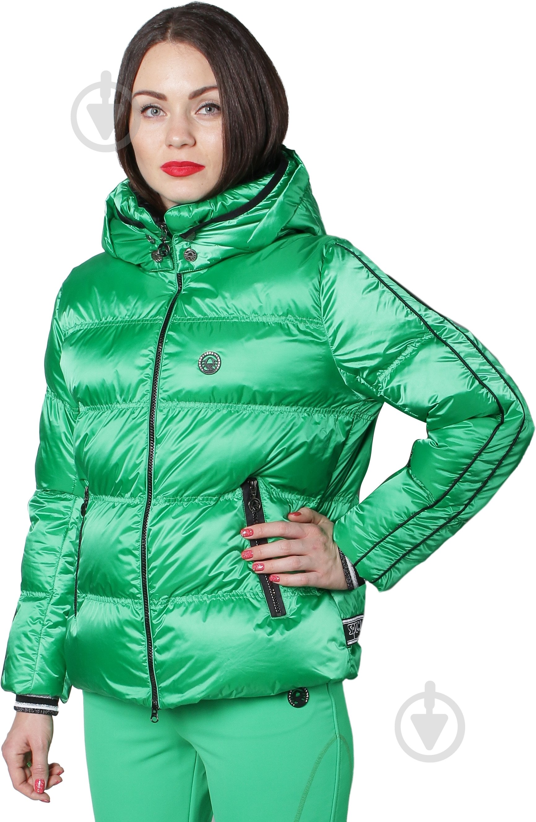 Куртка женская Sportalm Boom m K o. P. 902119115-33 р.S зеленая - фото 2
