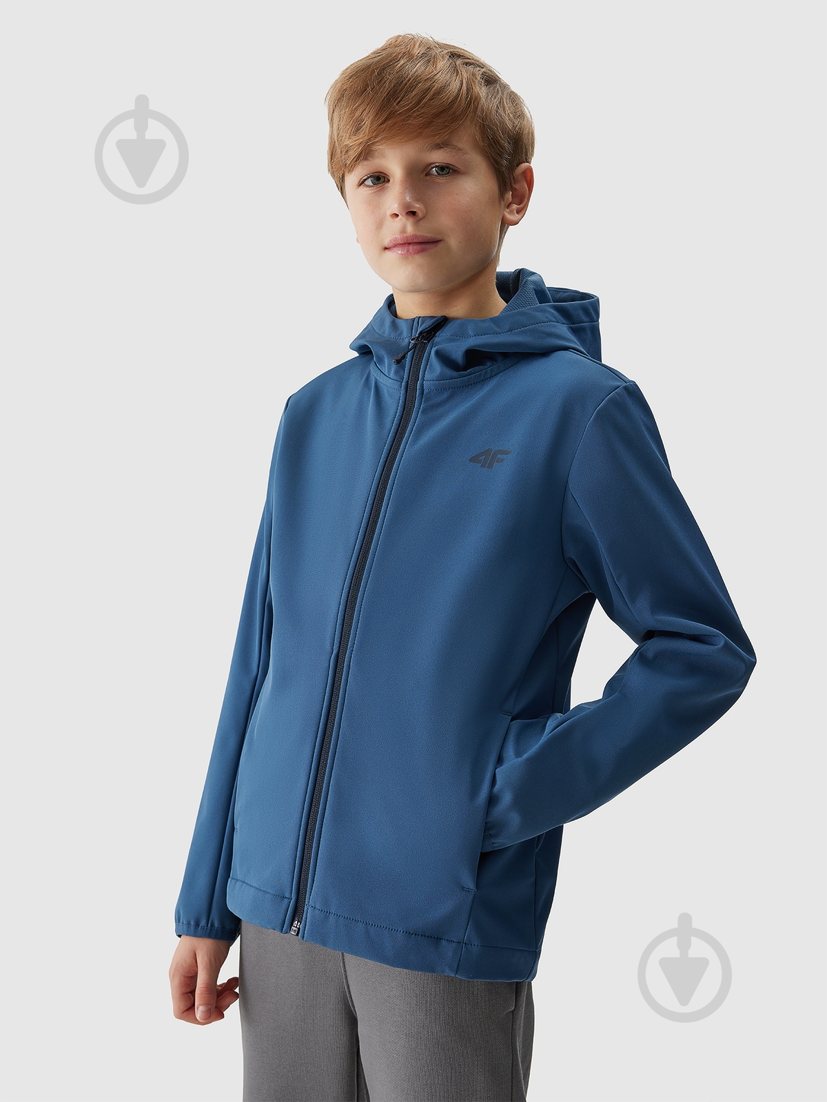 Куртка 4F SOFTSHELL JACKET M207 / SOFTSHELL M207 4FJWSS24TSOFM207-33S р.140 зеленая - фото 1 Куртка 4F SOFTSHELL JACKET M207 / SOFTSHELL M207 4FJWSS24TSOFM207-33S р.140 зеленая - фото 1