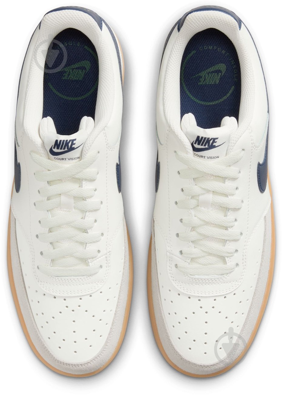 Кросівки чоловічі демісезонні Nike COURT VISION LO TRK3 HF1068-133 р.45 бежеві - фото 7 Кросівки чоловічі демісезонні Nike COURT VISION LO TRK3 HF1068-133 р.45 бежеві - фото 7