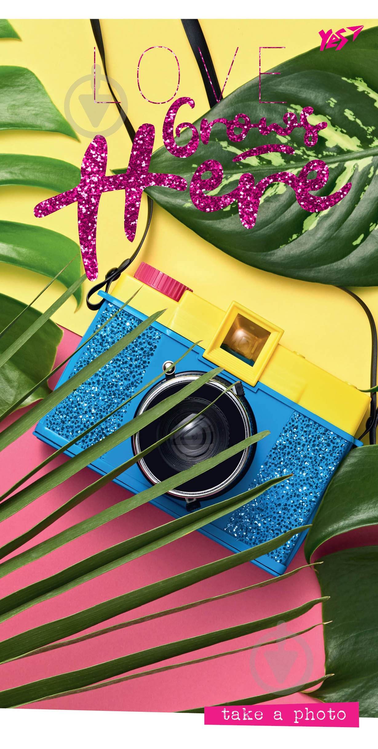 Блокнот YES 100х200 64 линия 7БЦ Grows Here - фото 2