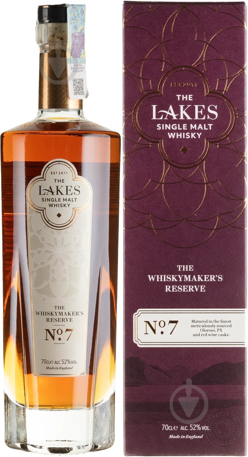 Виски Lakes Whiskymakers Reserve No.7 gift box - фото 1 Виски Lakes Whiskymakers Reserve No.7 gift box - фото 1