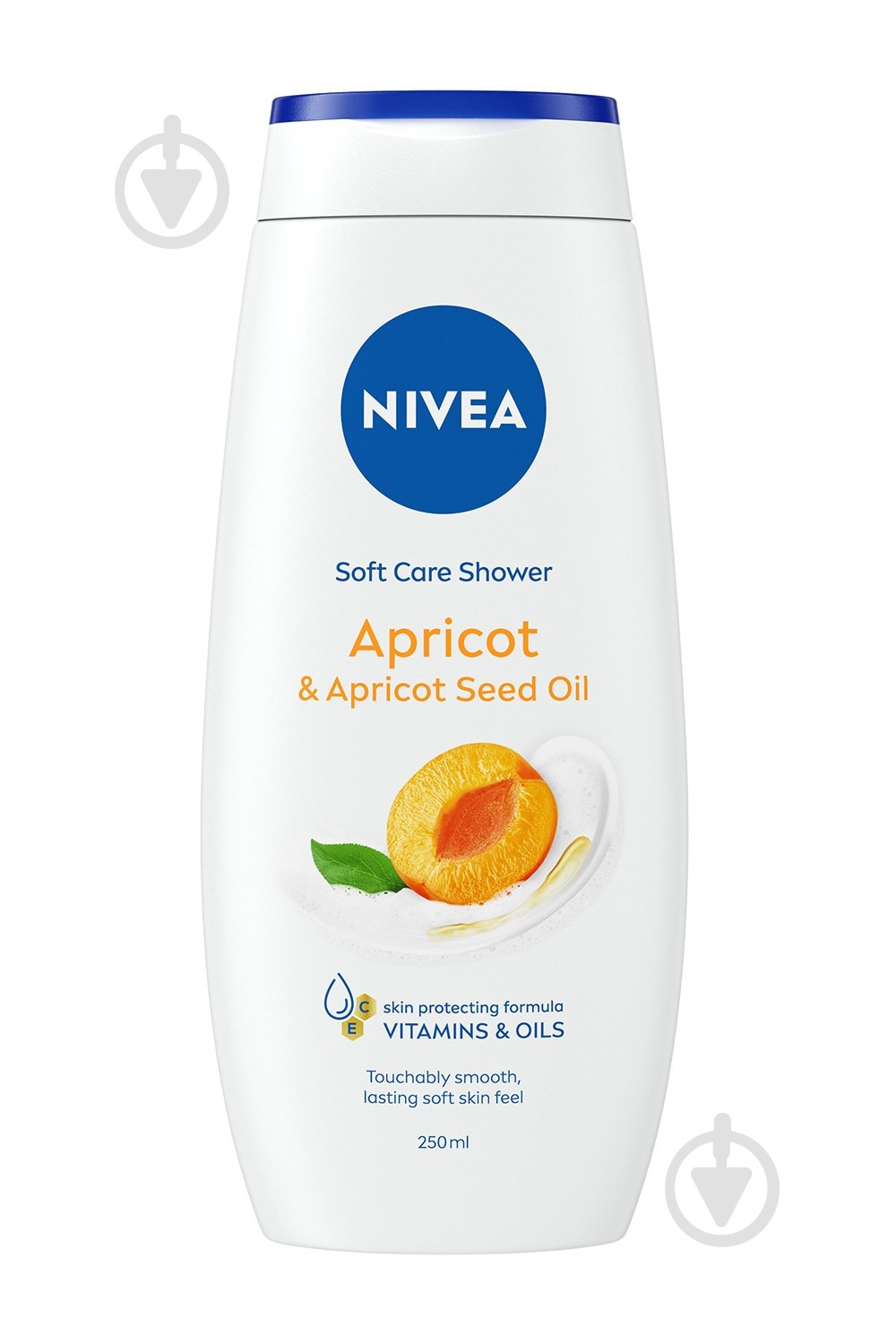 Гель для душа Nivea Абрикос и масло абрикосовых косточек 250 мл - фото 1