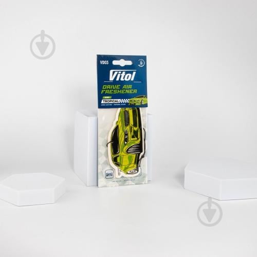 Ароматизатор на дефлектор Vitol Drive Tropical VD03 - фото 2 Ароматизатор на дефлектор Vitol Drive Tropical VD03 - фото 2