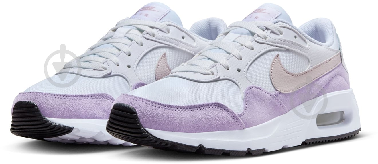 Кроссовки женские демисезонные Nike AIR MAX SC CW4554-120 р.38,5 белые - фото 5