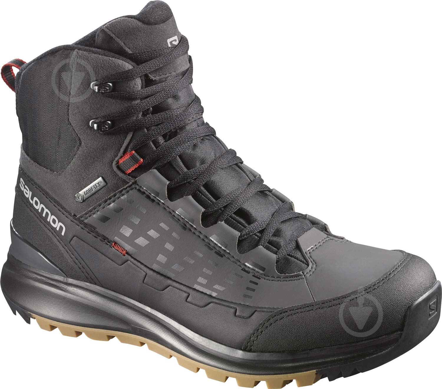 Ботинки Salomon KAIPO MID GTX® L37281200 р.41 1/3 черный - фото 1