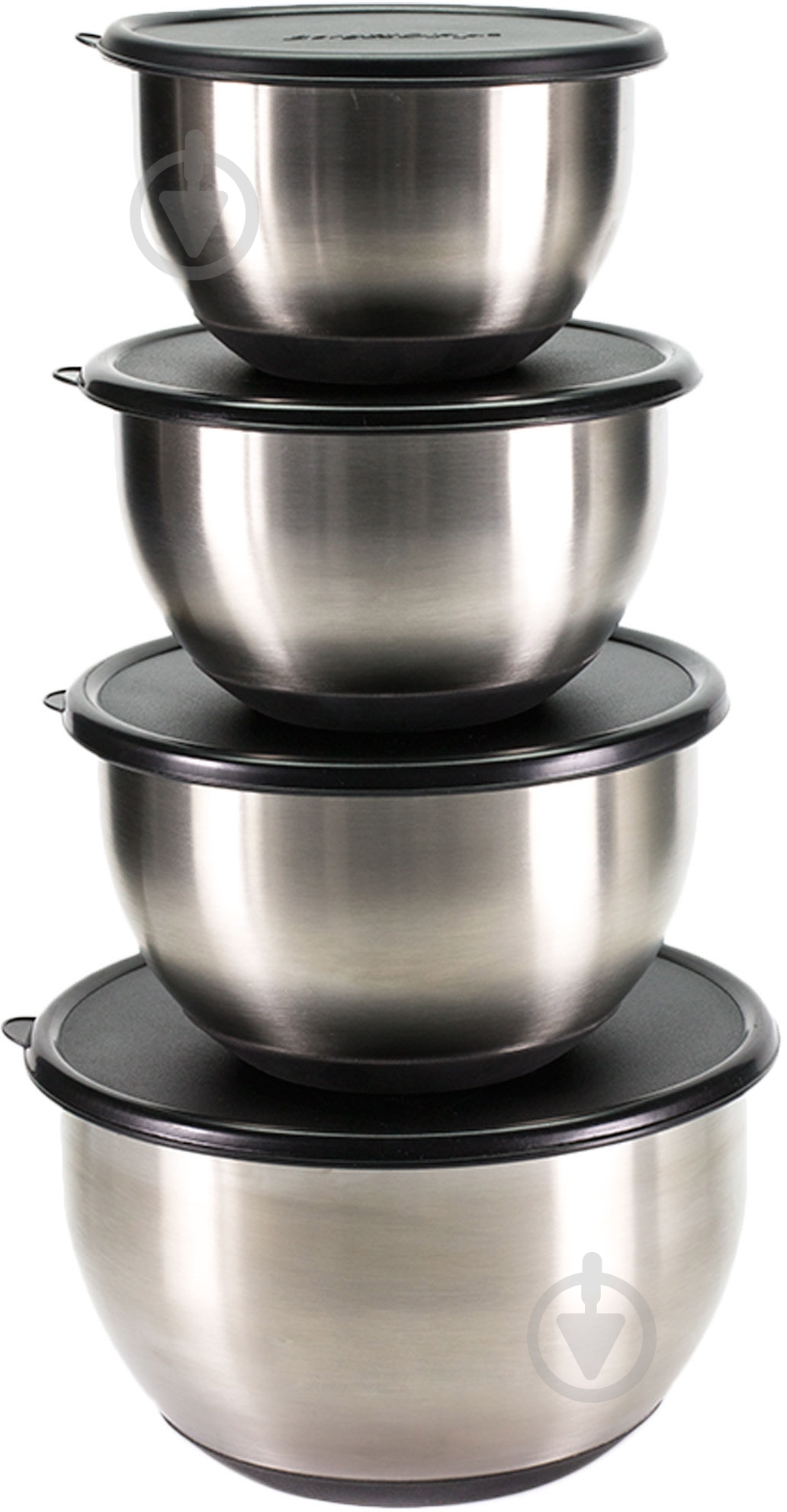 Набор мисок с крышками BergHOFF 1106328 - фото 1 Набор мисок с крышками BergHOFF 1106328 - фото 1