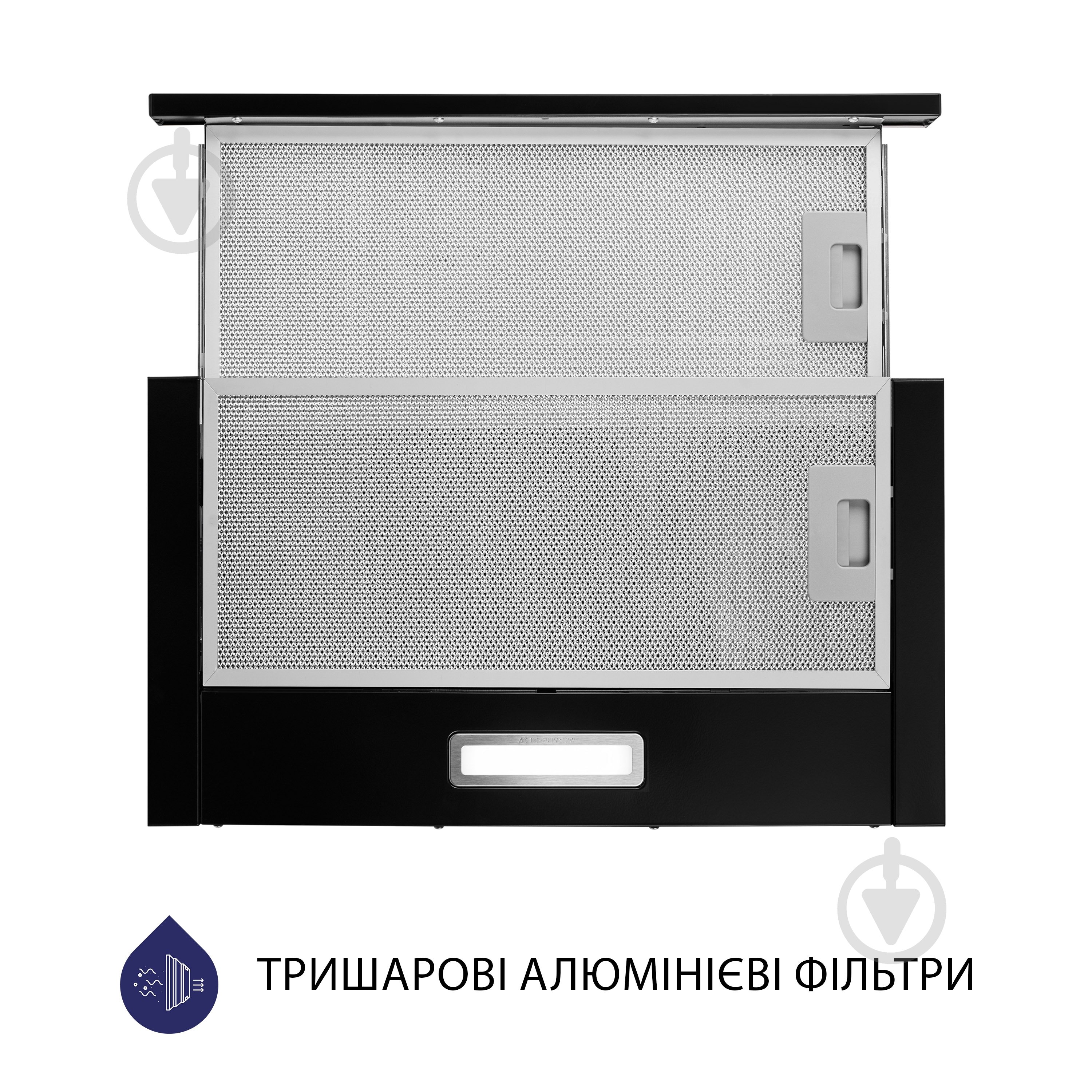 Витяжка Minola HTL 514 BL LED телескопічна - фото 3