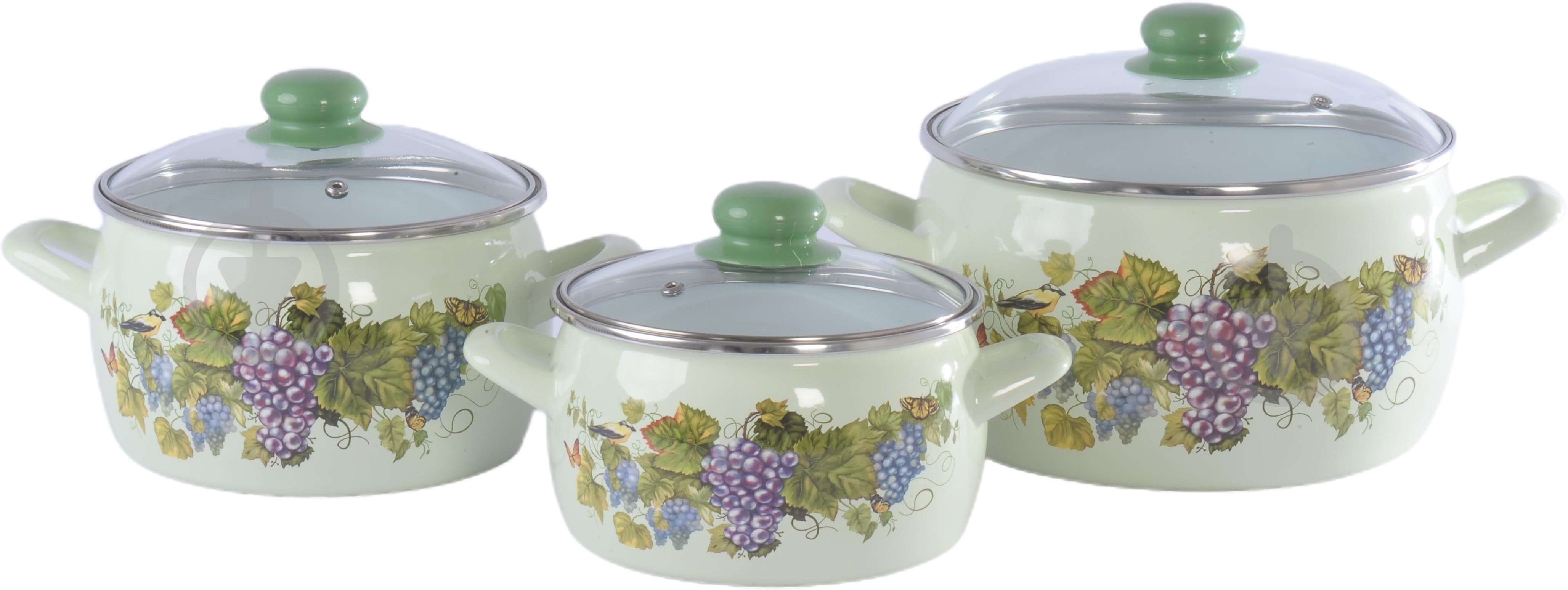 Кастрюля Metrot Виноград 2,4 л - фото 2