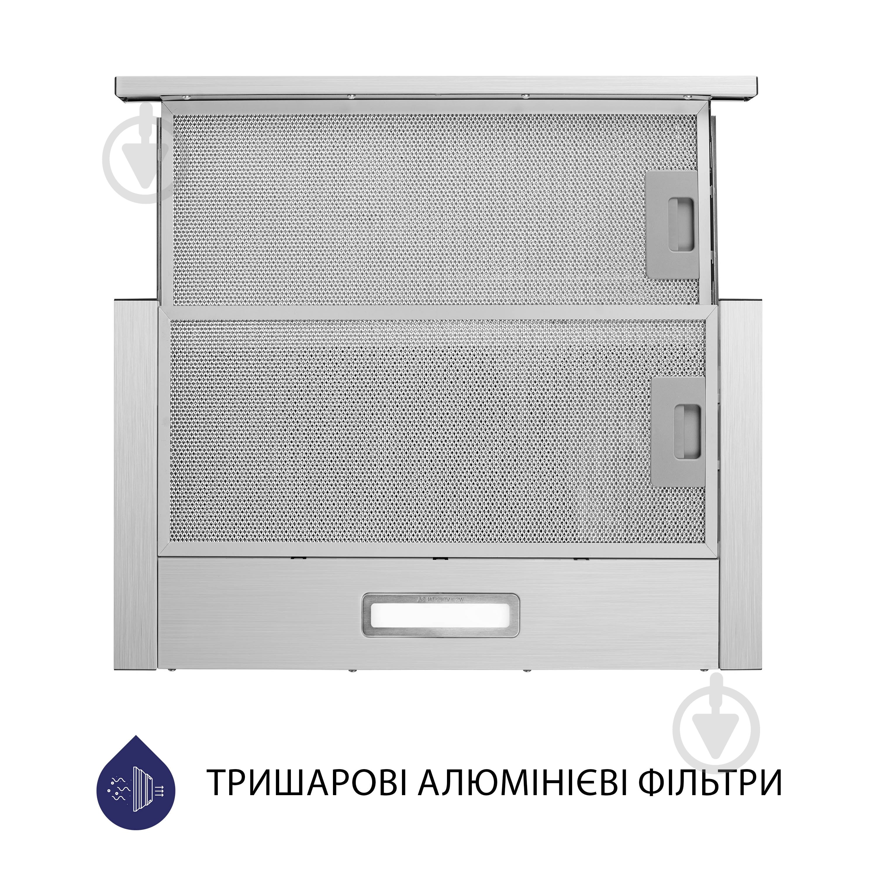 Витяжка Minola HTL 514 I LED телескопічна - фото 3