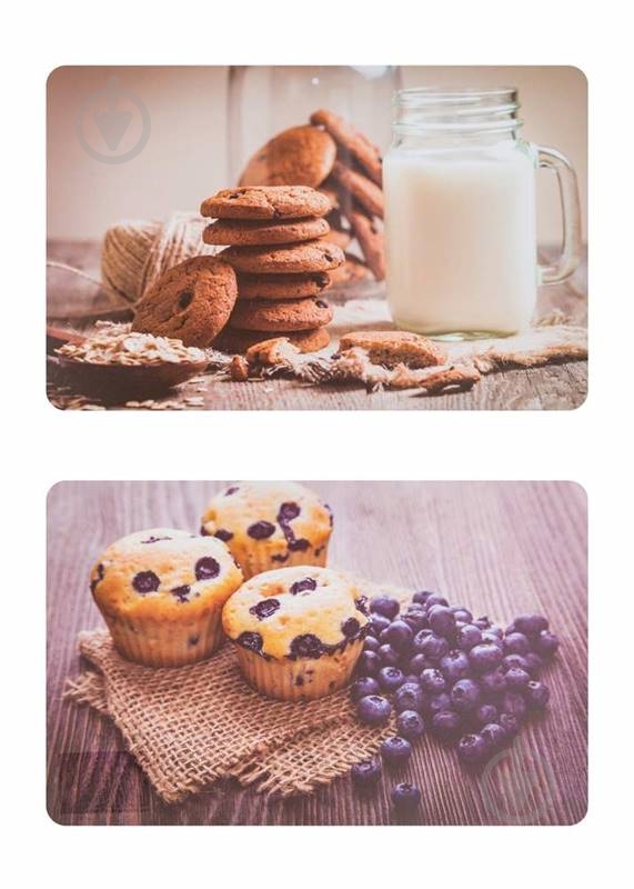 Килимок для сервірування Banquet 43x28 см COOKIES пластик - фото 1