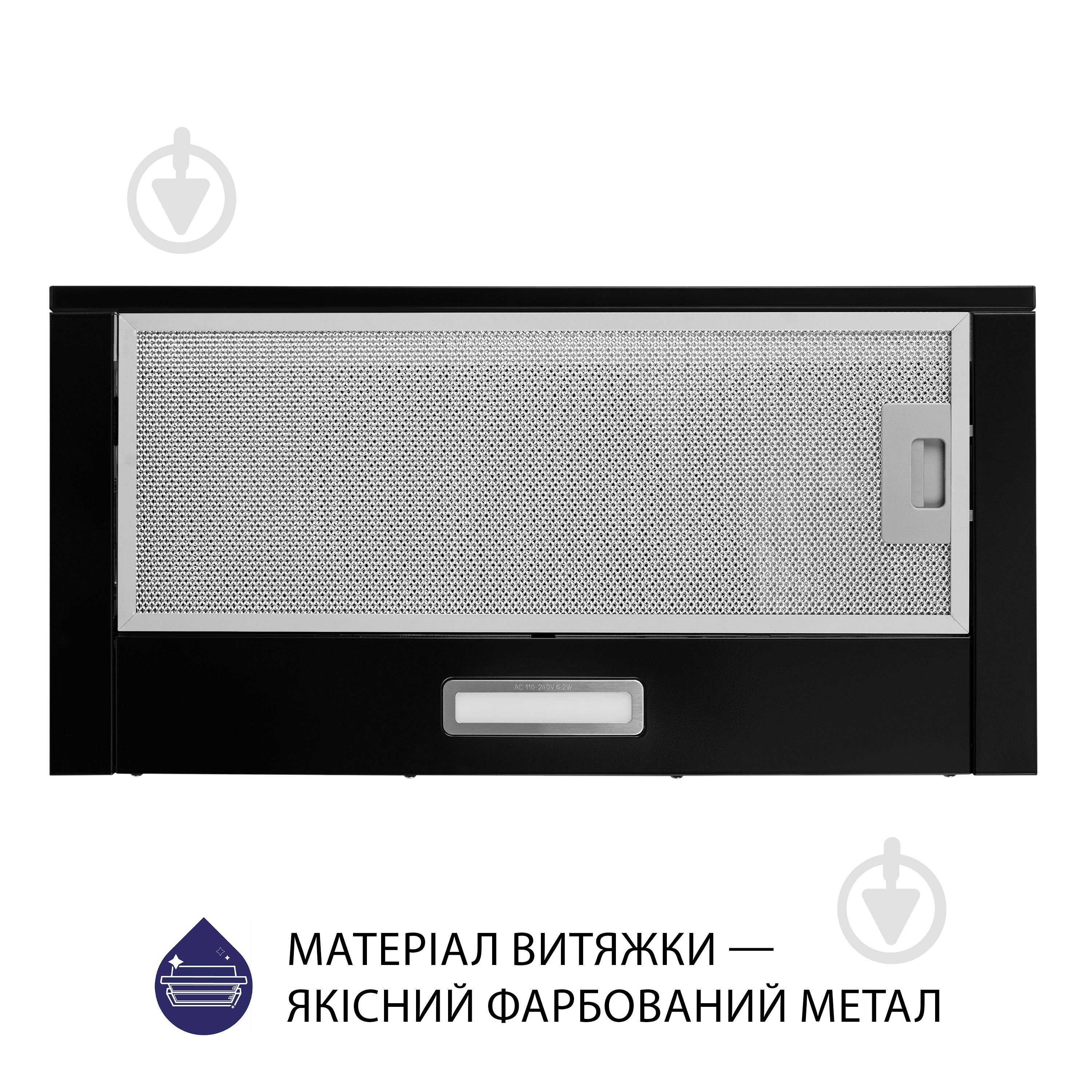 Витяжка Minola HTL 614 BL LED телескопічна - фото 2