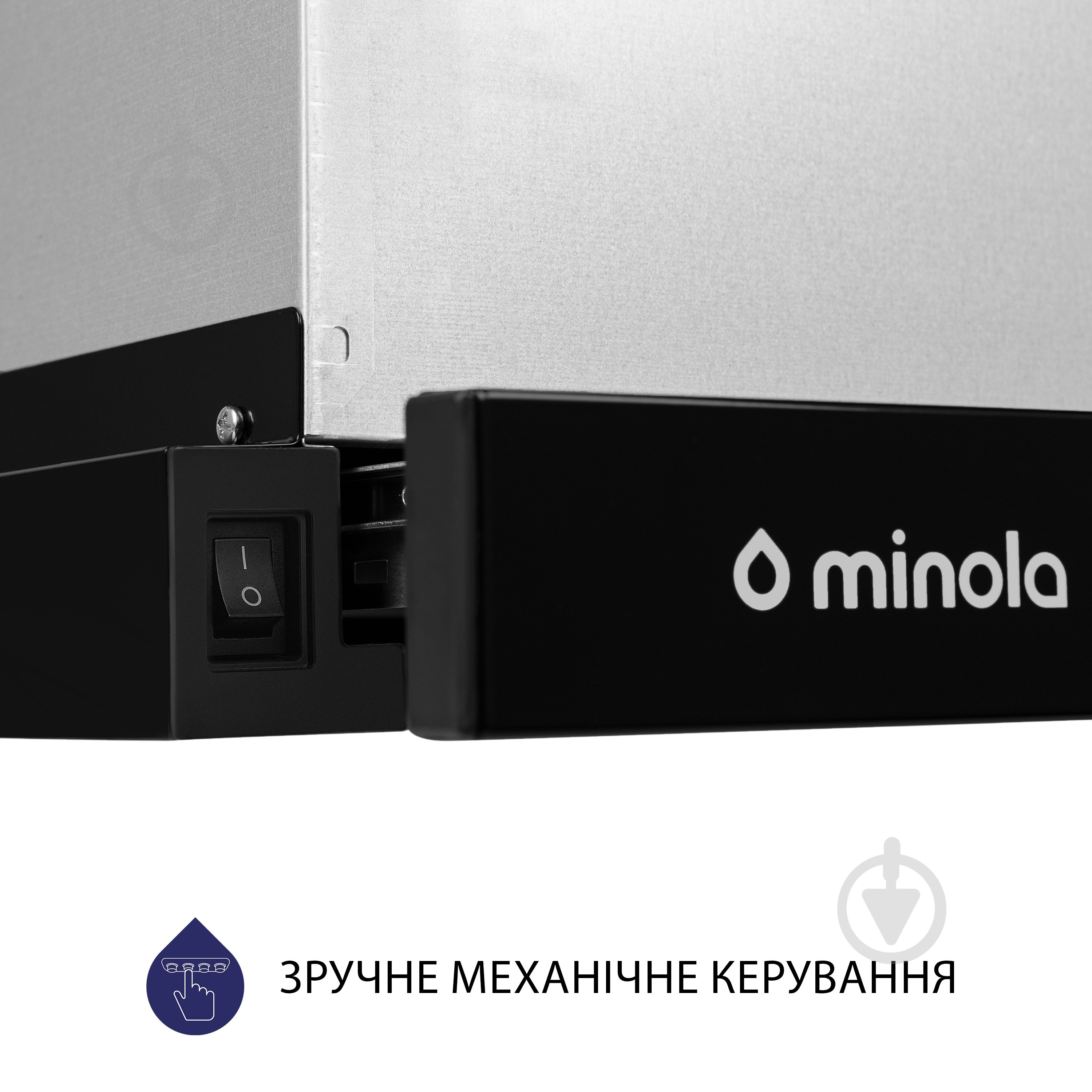 Витяжка Minola HTL 614 BL LED телескопічна - фото 7