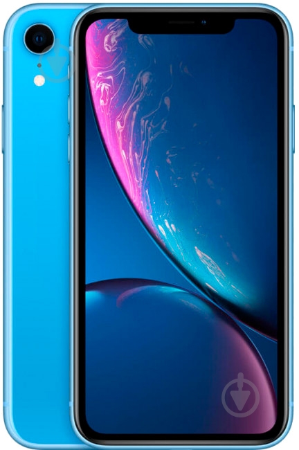 Смартфон Apple iPhone Xr 64GB blue (MRYA2FS/A) - фото 1