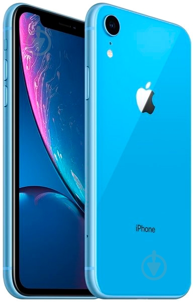 Смартфон Apple iPhone Xr 64GB blue (MRYA2FS/A) - фото 3