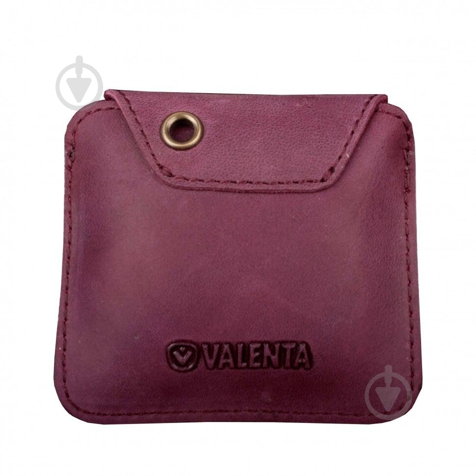 Чехол для наушников кожаный бордовый Н2629 - фото 2