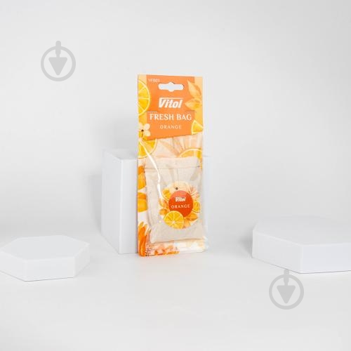 Ароматизатор подвесной Vitol Orange VFB03 - фото 2 Ароматизатор подвесной Vitol Orange VFB03 - фото 2