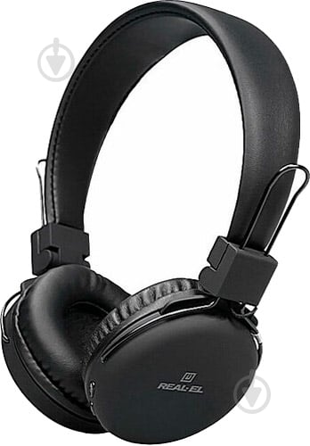 Bluetooth-гарнітура Real-el GD-840 black (EL124100024) - фото 1