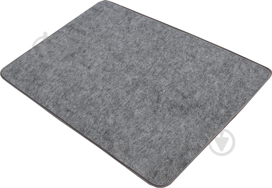 Коврик Киевгума Soft plus серый 60x90 см - фото 2