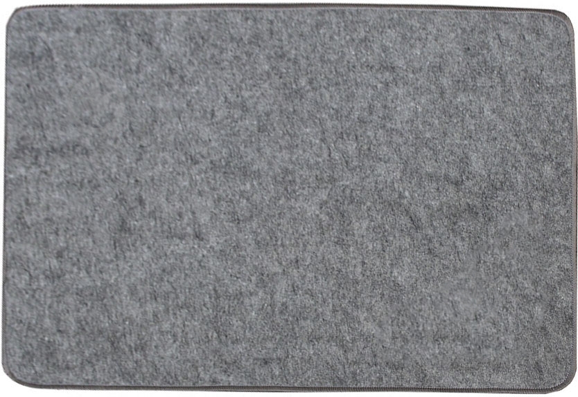 Коврик Киевгума Soft plus серый 60x90 см - фото 1