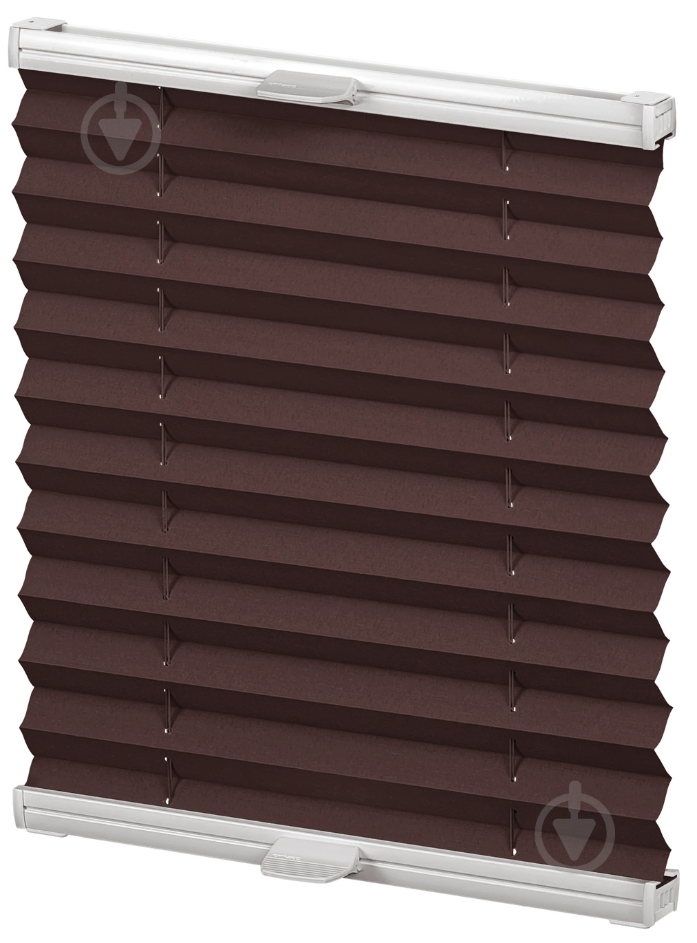 Штора-плісе Rollotex тканина DUO ECORO 87х55 см Коричневий - фото 1 Штора-плісе Rollotex тканина DUO ECORO 87х55 см Коричневий - фото 1