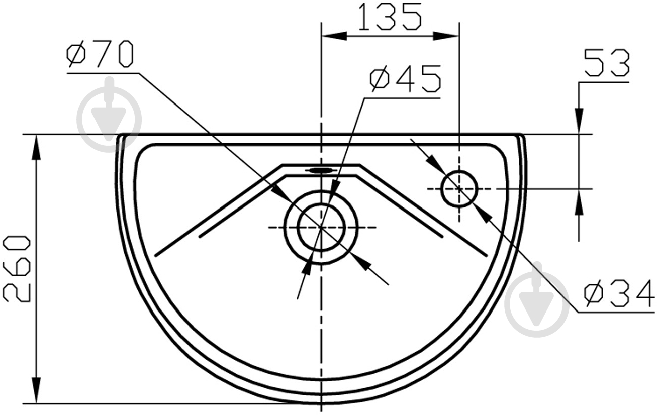 Умывальник Colombo Оригинал 40 S08224000 - фото 6 Умывальник Colombo Оригинал 40 S08224000 - фото 6