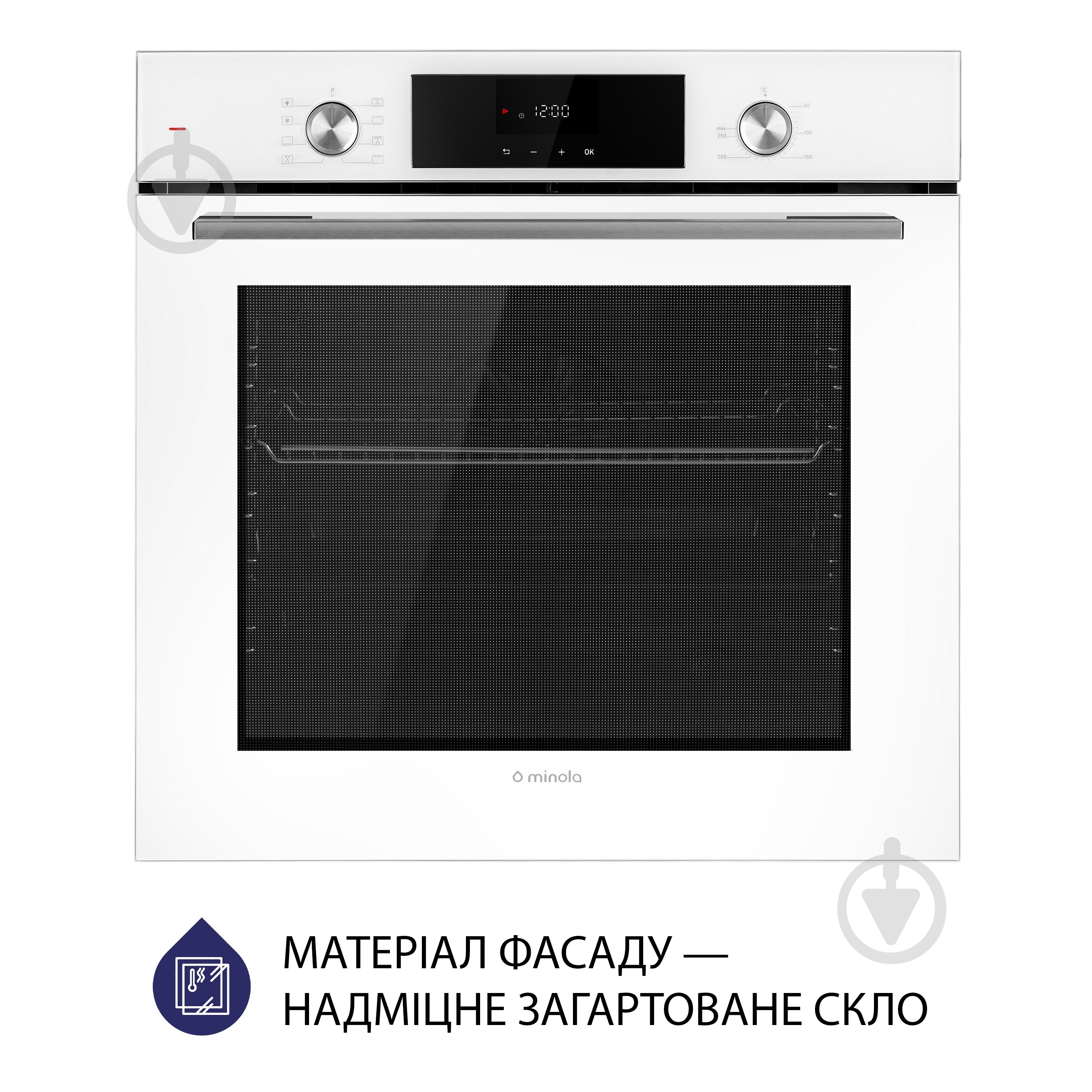 Духовой шкаф Minola EOD 6814 WH - фото 2