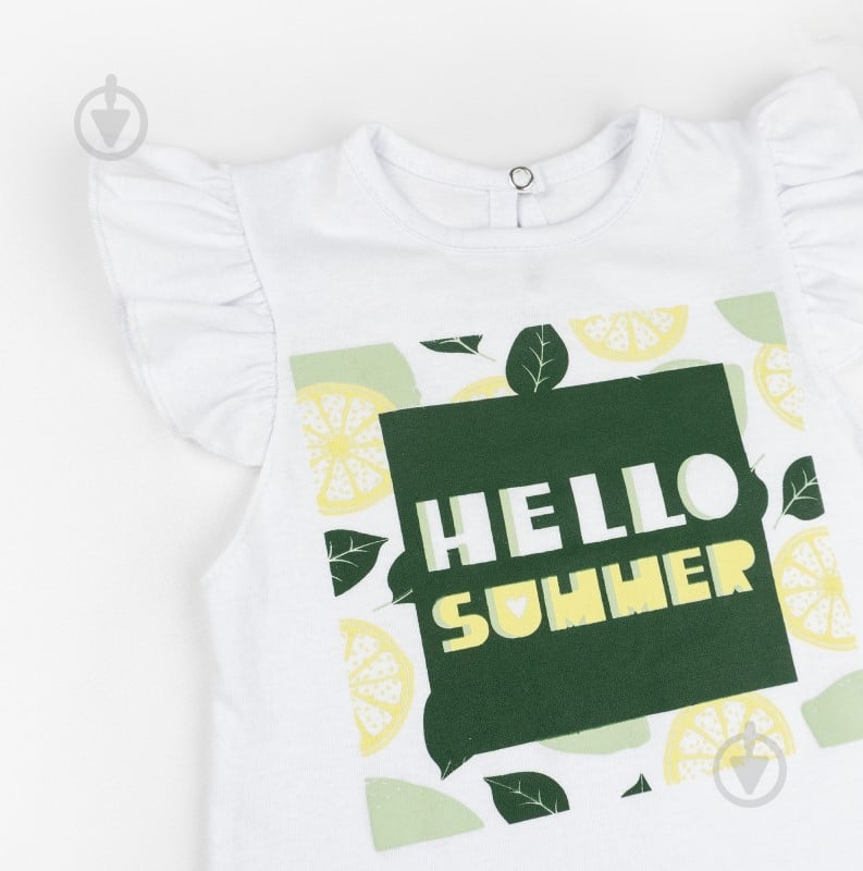 Комплект для девочек Dexter`s Lime р.110 белый d127лм - фото 3 Комплект для девочек Dexter`s Lime р.110 белый d127лм - фото 3