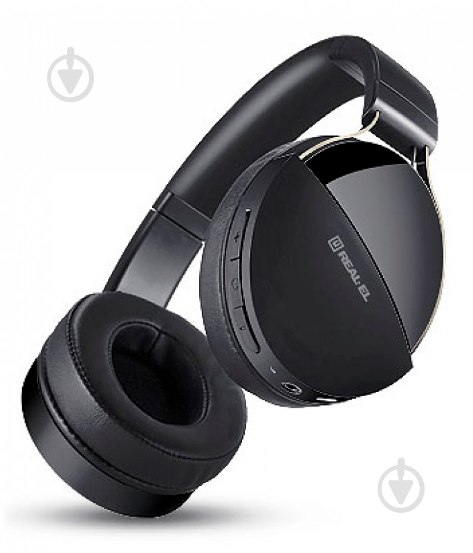 Bluetooth-гарнитура Real-el GD-880 black (EL124100044) - фото 2