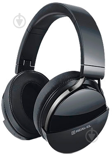 Bluetooth-гарнитура Real-el GD-880 black (EL124100044) - фото 1