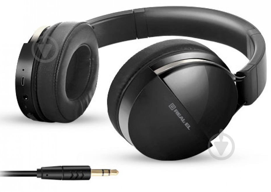 Bluetooth-гарнитура Real-el GD-880 black (EL124100044) - фото 11