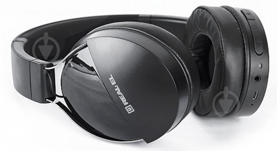 Bluetooth-гарнитура Real-el GD-880 black (EL124100044) - фото 5