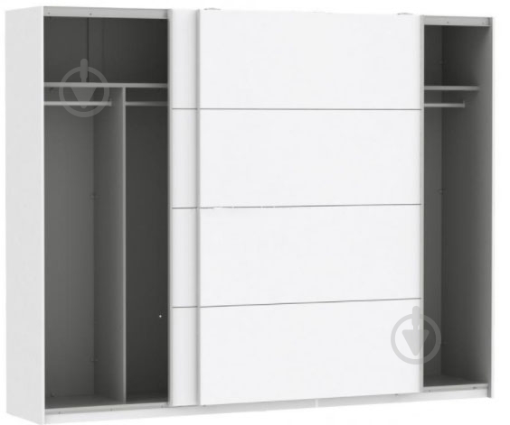 Шкаф-купе Forte Meble STARLET WHITE STPS124E1 2D белый - фото 2