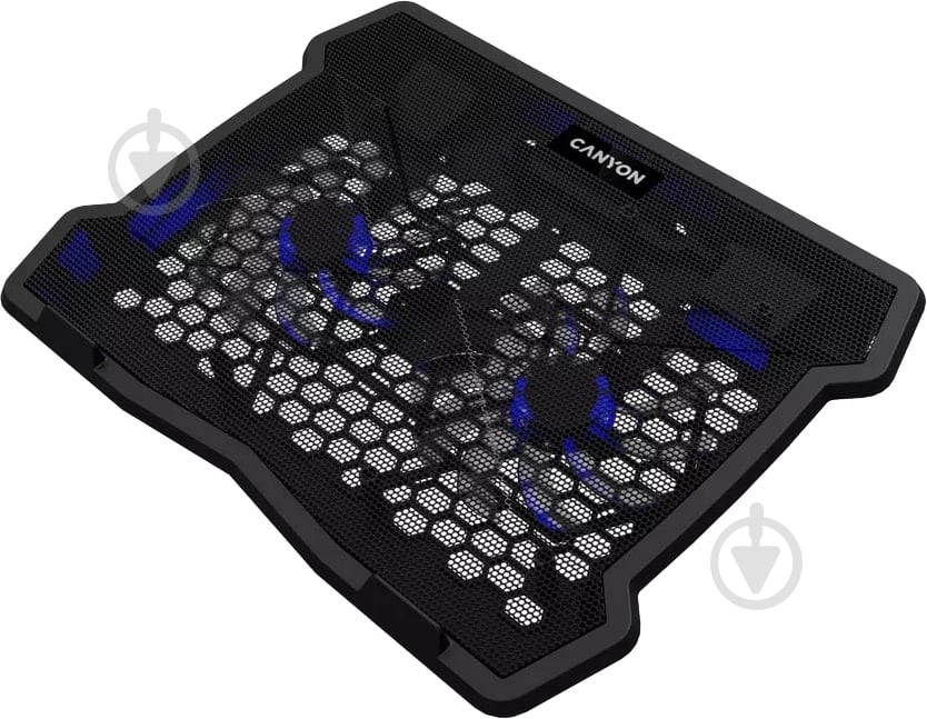 Підставка для ноутбука Canyon NS03 2Fan 2USB LED (CNE-HNS03) - фото 2