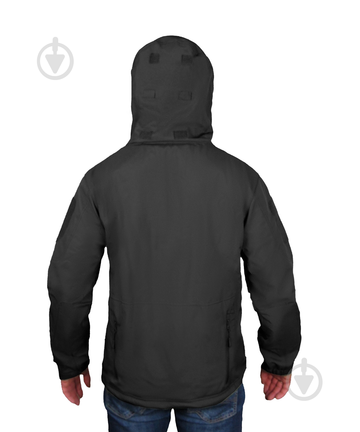 Куртка 1991 ТМ тактическая влагозащитная SoftShell, Black 34123-JA-01-B-2XL р.XXL - фото 6