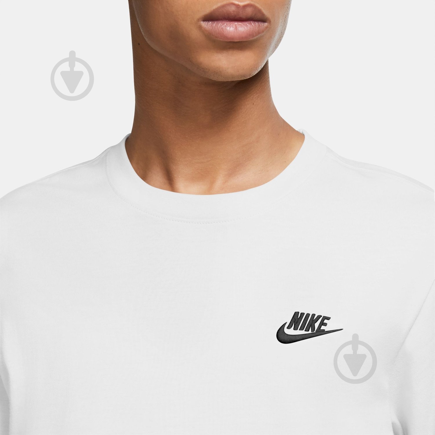 Футболка Nike NS CLUB TEE - LS AR5193-100 р.S белый - фото 3 Футболка Nike NS CLUB TEE - LS AR5193-100 р.S белый - фото 3