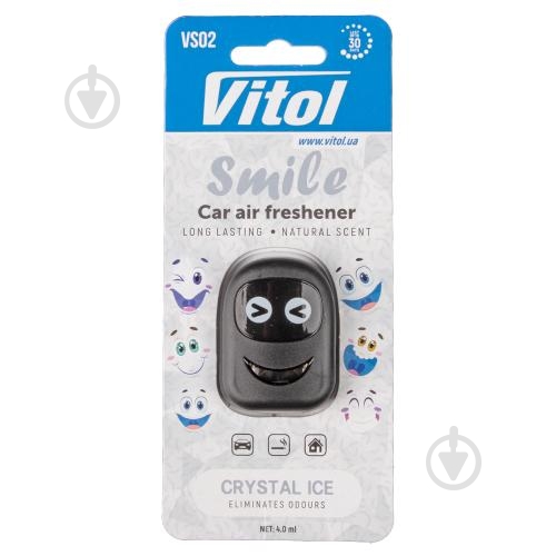 Ароматизатор на дефлектор Vitol Crystal Ice VS02 - фото 1