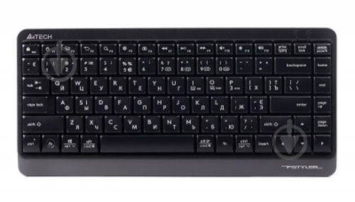 Клавіатура бездротова A4Tech Fstyler FBK11 grey (FBK11 Wireless Grey) - фото 1