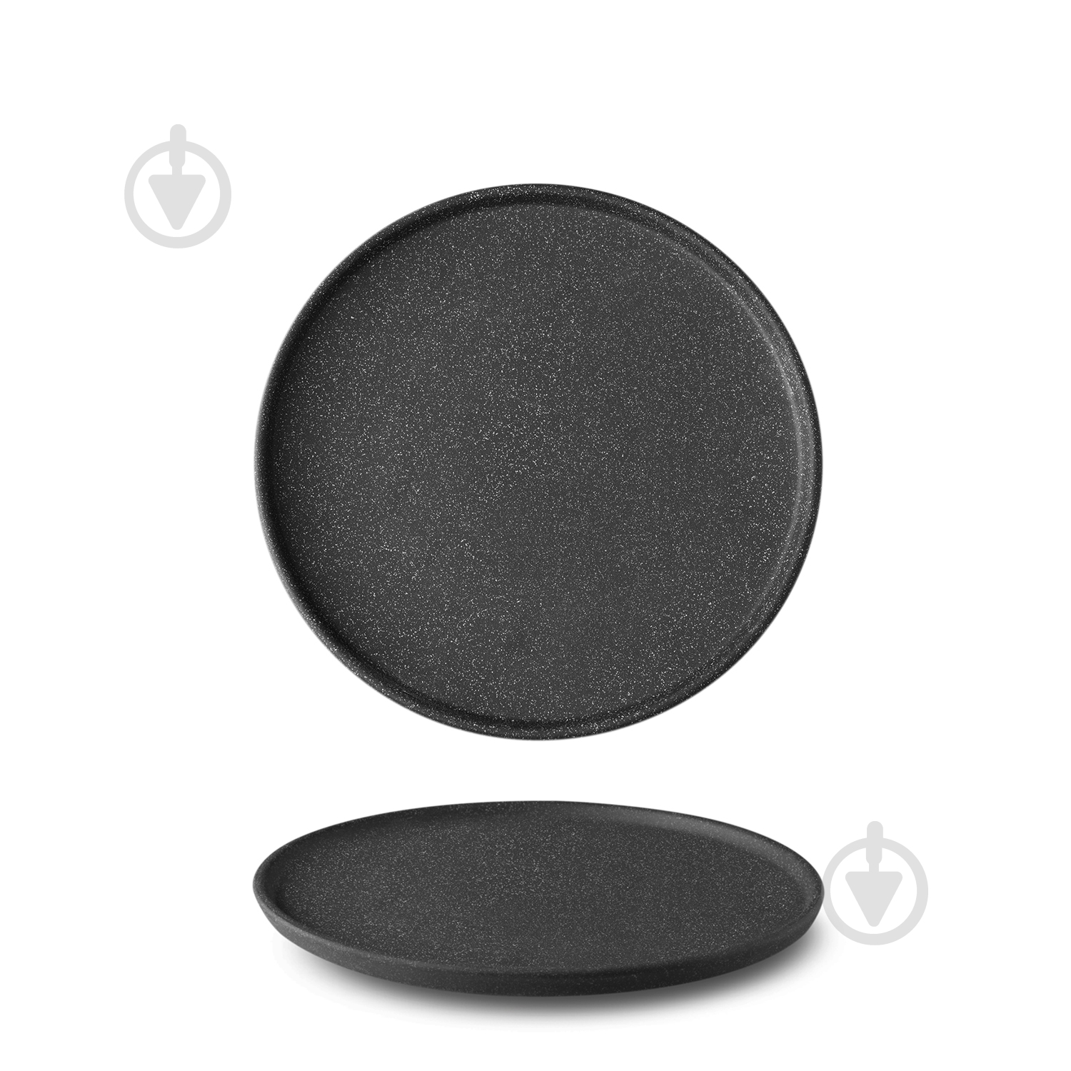 Тарелка обеденная G.Benedikt 24 см серая полированная G4Y2124Granit - фото 2