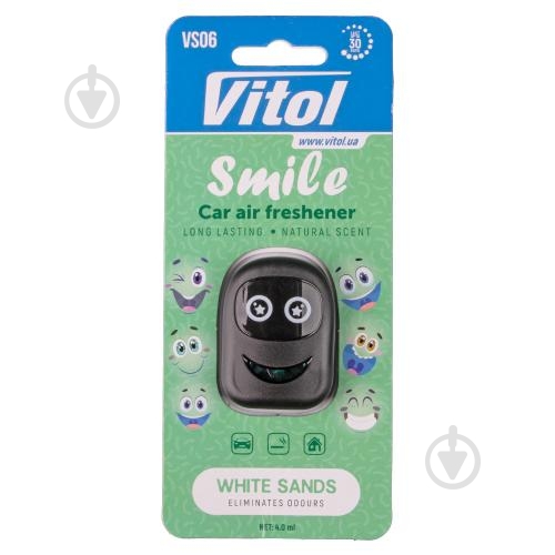 Ароматизатор на дефлектор Vitol White Sands VS06 - фото 1