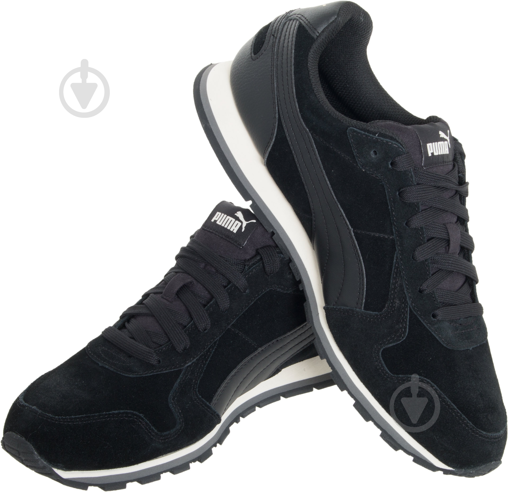 Кроссовки летние Puma ST Runner SD 35912801 р.37,5 черные - фото 1
