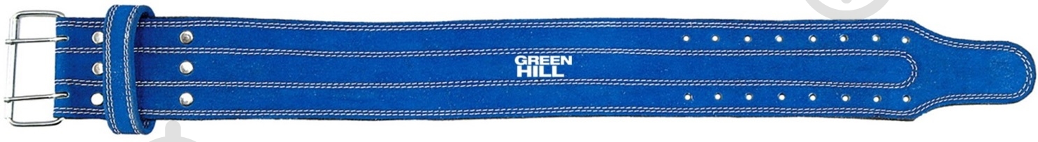 Пояс для тяжелой атлетики Green Hill WLB 6744 XL синий - фото 1